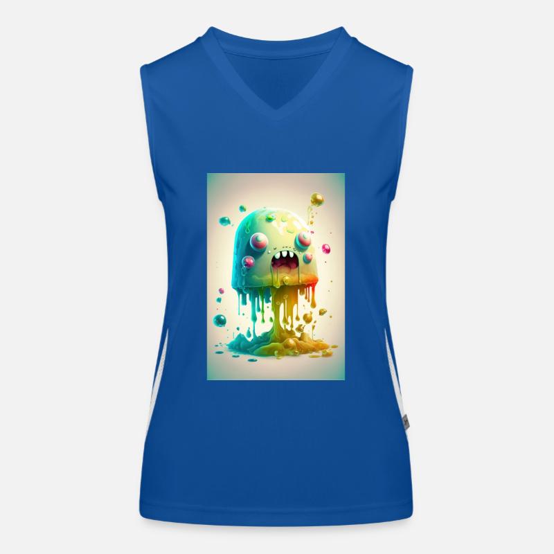 Zombie Gelée Débardeur respirant contrasté Femme