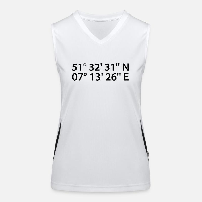 Coordonnées de Herne Débardeur respirant contrasté Femme