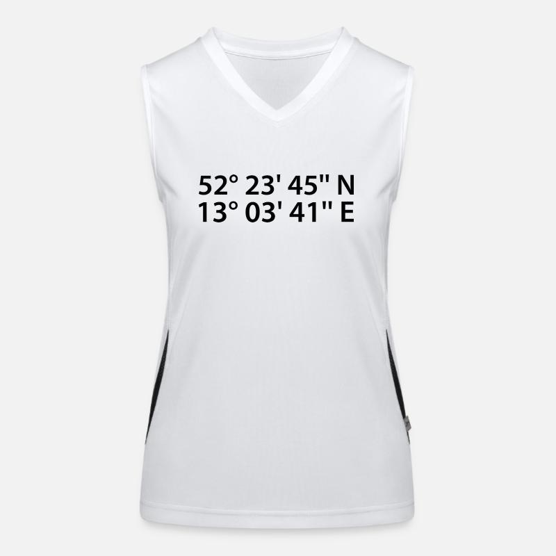 Potsdam Coordinates Women's Functional Contrast Tank Top