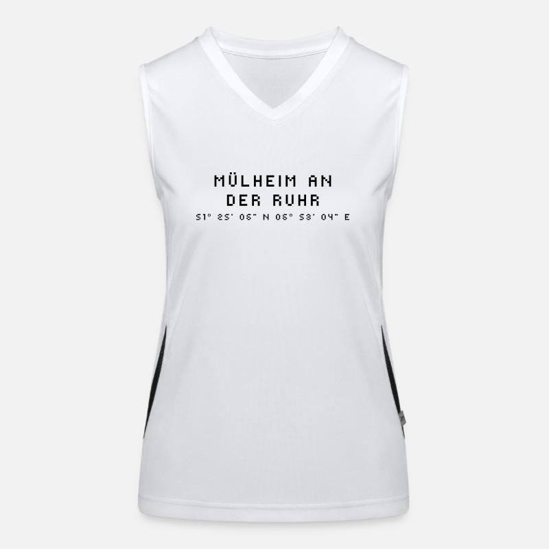 Mülheim an der Ruhr coordinates Women's Functional Contrast Tank Top