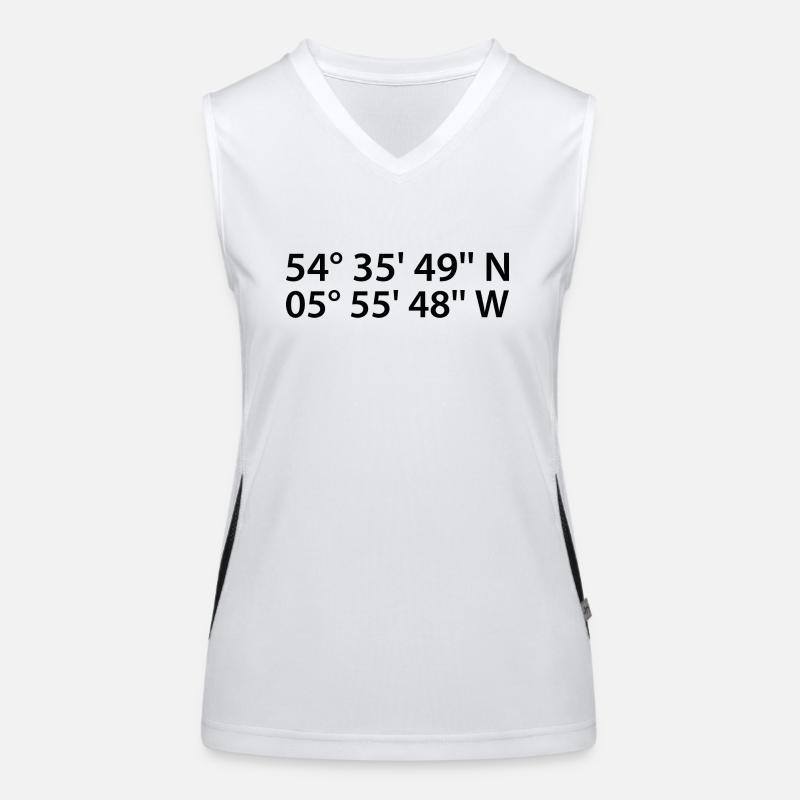 Belfast Coordinates Women's Functional Contrast Tank Top