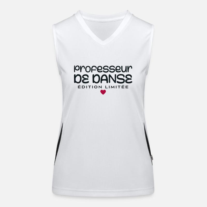 Professeur de danse Débardeur respirant contrasté Femme