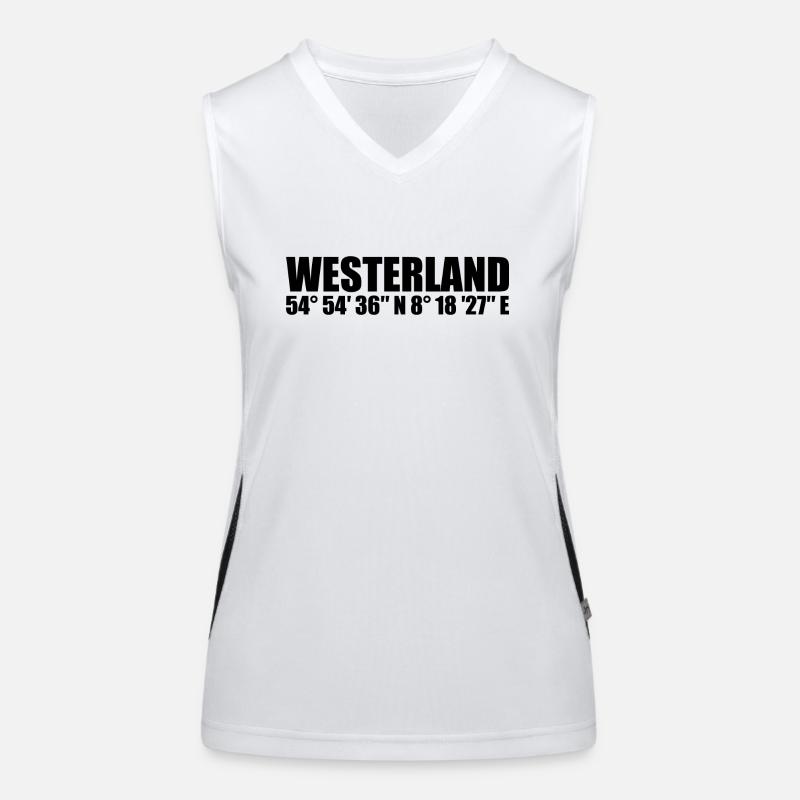 Combinaison Westerland Débardeur respirant contrasté Femme