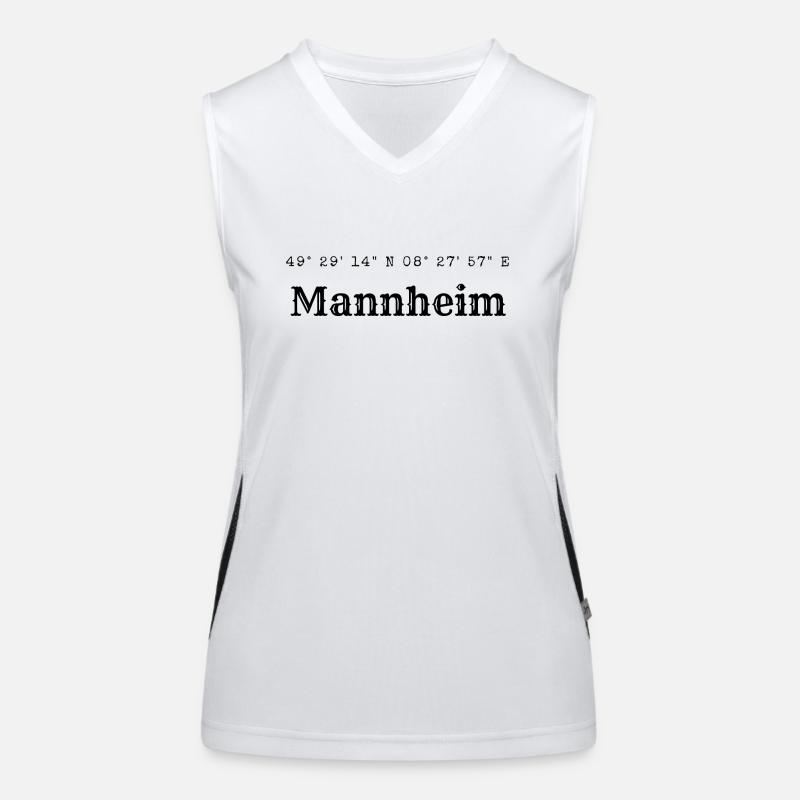 Mannheim coordinates Women's Functional Contrast Tank Top
