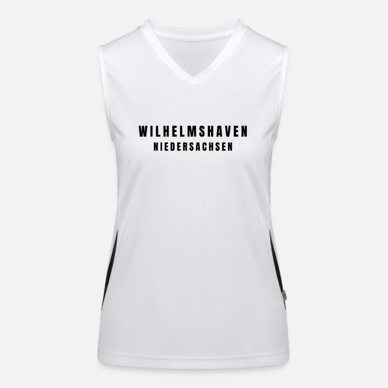 Wilhelmshaven, Lower Saxony Women's Functional Contrast Tank Top