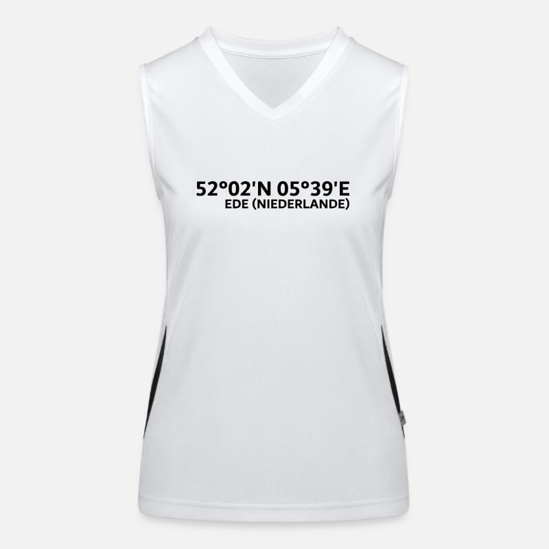 Ede (Netherlands) coordinates Women's Functional Contrast Tank Top