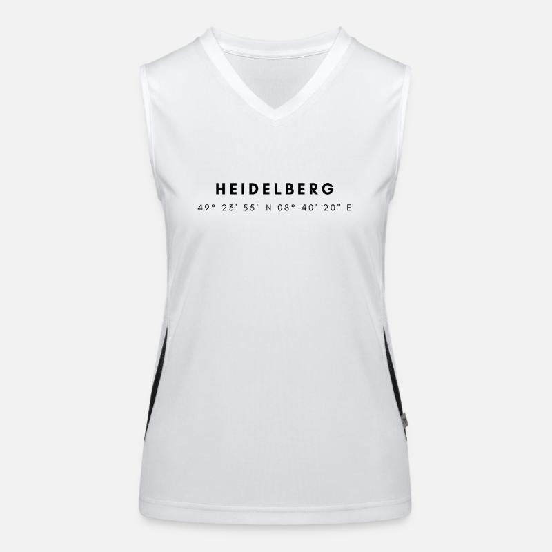 Heidelberg coordinates Women's Functional Contrast Tank Top