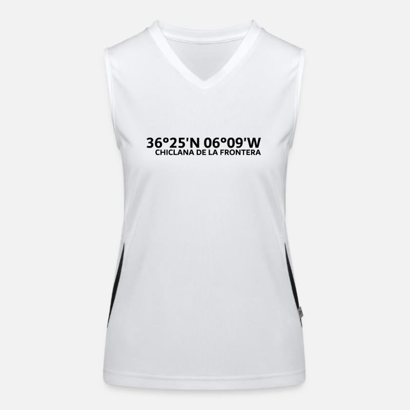 Chiclana de la Frontera coordinates Women's Functional Contrast Tank Top