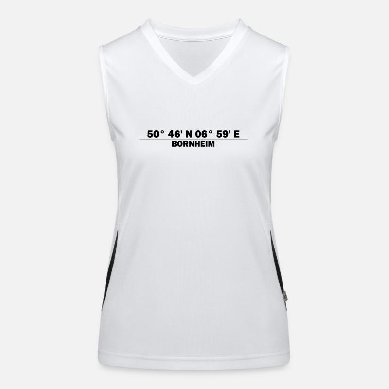 Coordonnées de Bornheim Débardeur respirant contrasté Femme