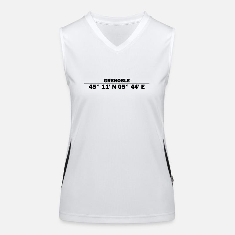 Grenoble coordinates Women's Functional Contrast Tank Top