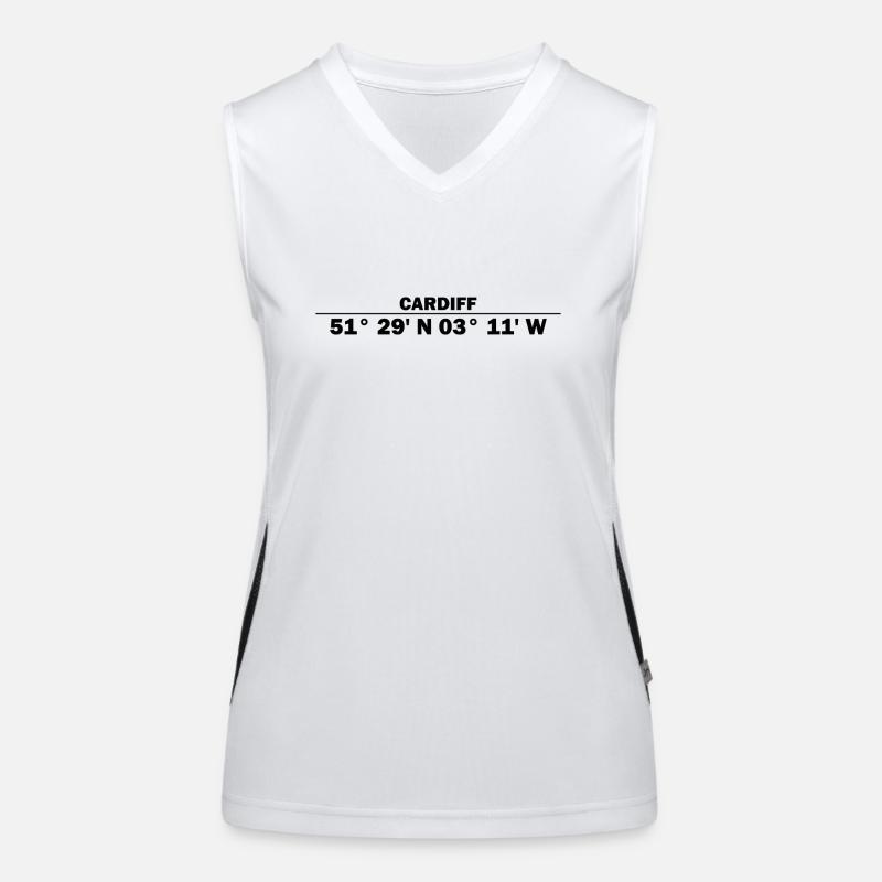 Cardiff coordinates Women's Functional Contrast Tank Top