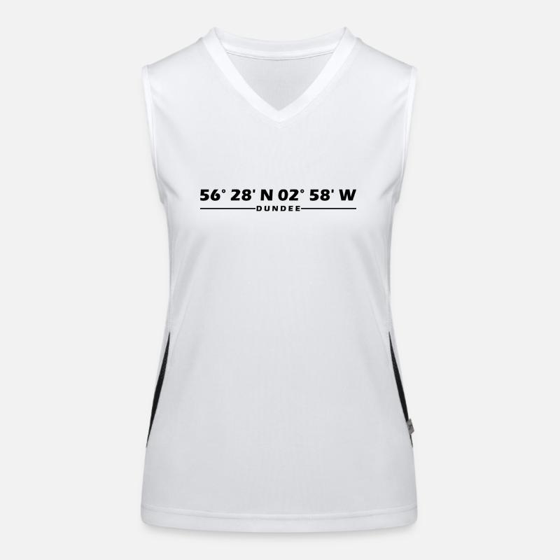 Coordonnées dundee Débardeur respirant contrasté Femme