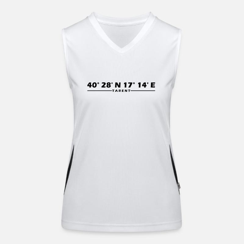 Coordonnées de Tarente Débardeur respirant contrasté Femme