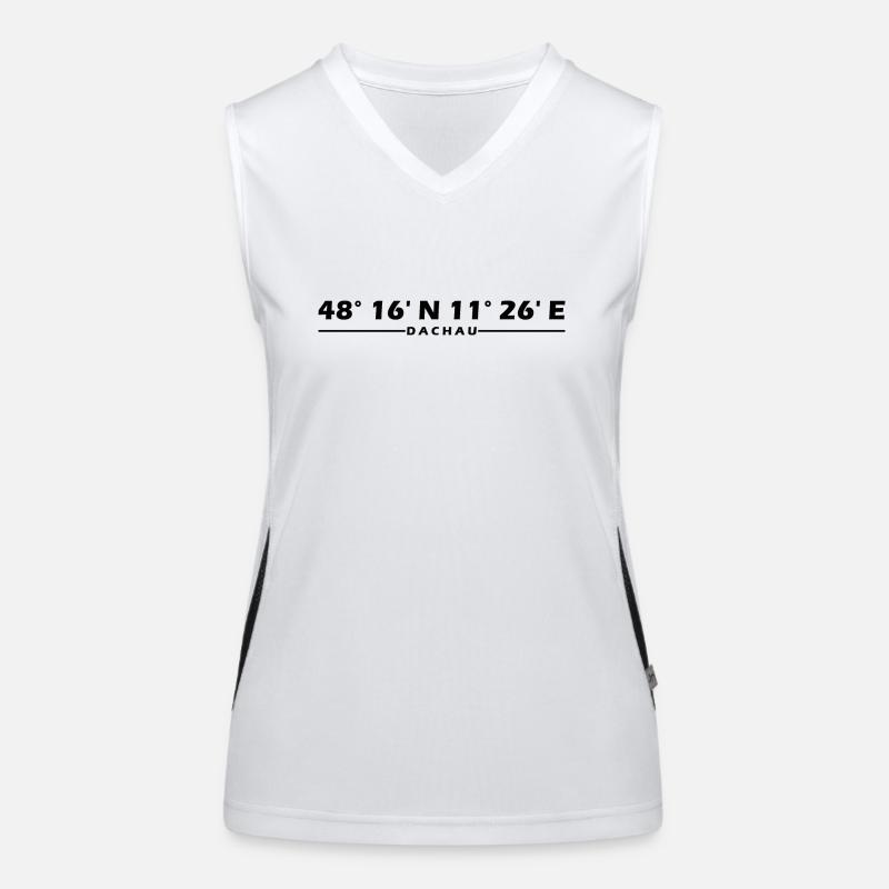 Dachau Coordinates Women's Functional Contrast Tank Top
