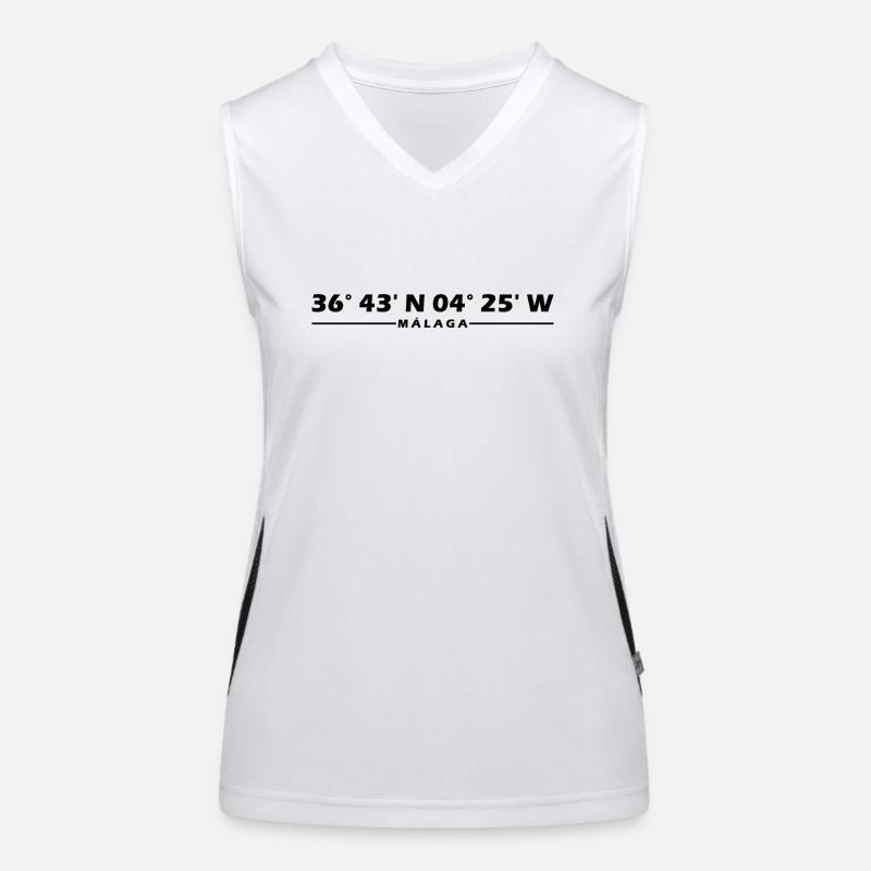 Malaga Coordinates Women's Functional Contrast Tank Top