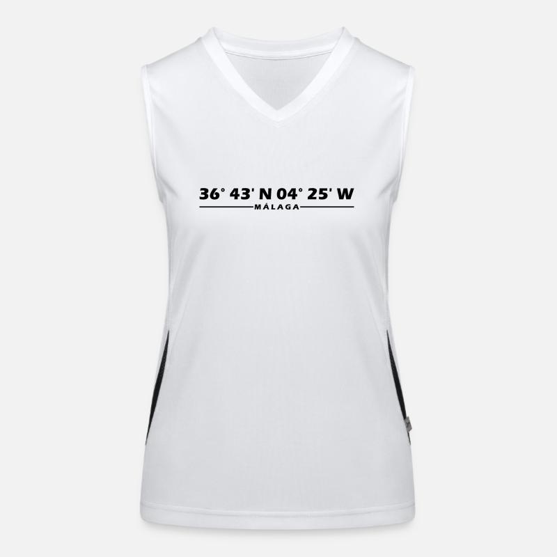 Malaga Coordinates Women's Functional Contrast Tank Top