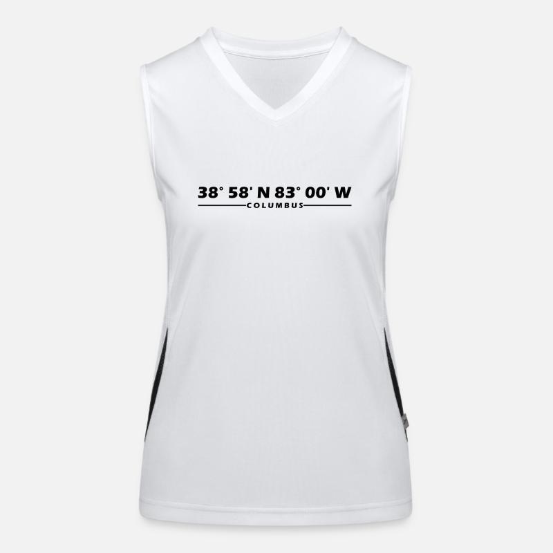 Columbus Coordinates Women's Functional Contrast Tank Top