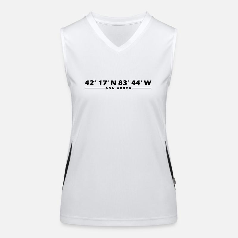 Ann Arbor Coordinates Women's Functional Contrast Tank Top