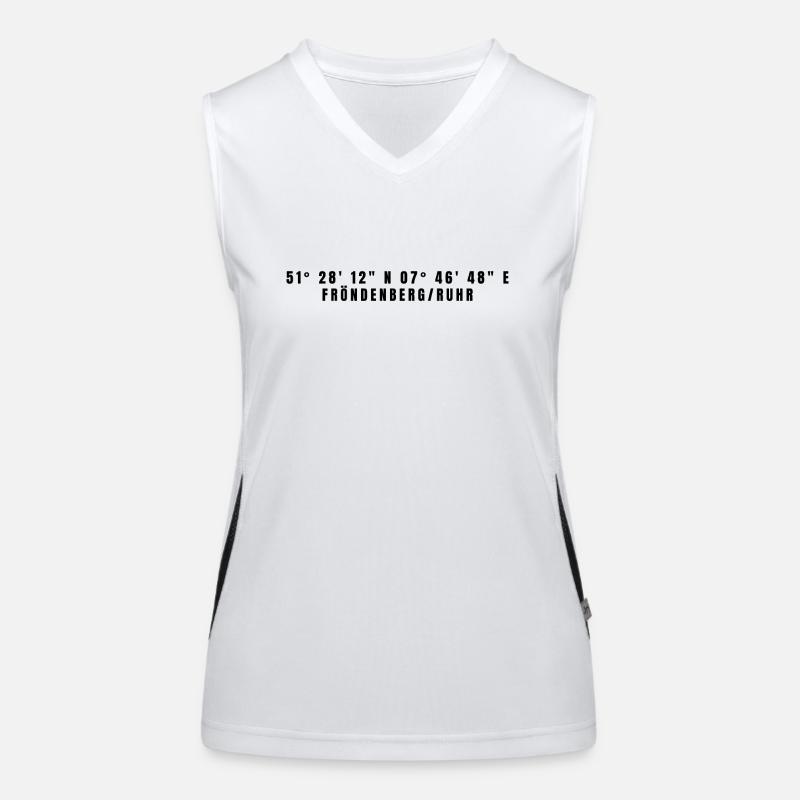 Fröndenberg/Ruhr North Rhine-Westphalia Coordinates Women's Functional Contrast Tank Top