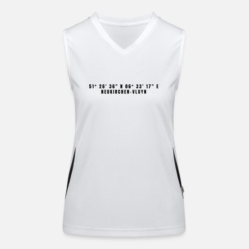 Neukirchen-Vluyn, North Rhine-Westphalia Coordinates Women's Functional Contrast Tank Top