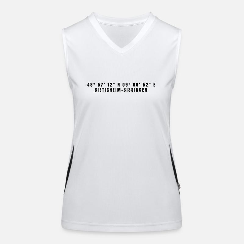 Bietigheim-Bissingen Baden-Württemberg Coordinates Women's Functional Contrast Tank Top