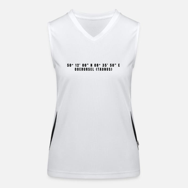 Oberursel (Taunus), Hesse, Coordinates Women's Functional Contrast Tank Top