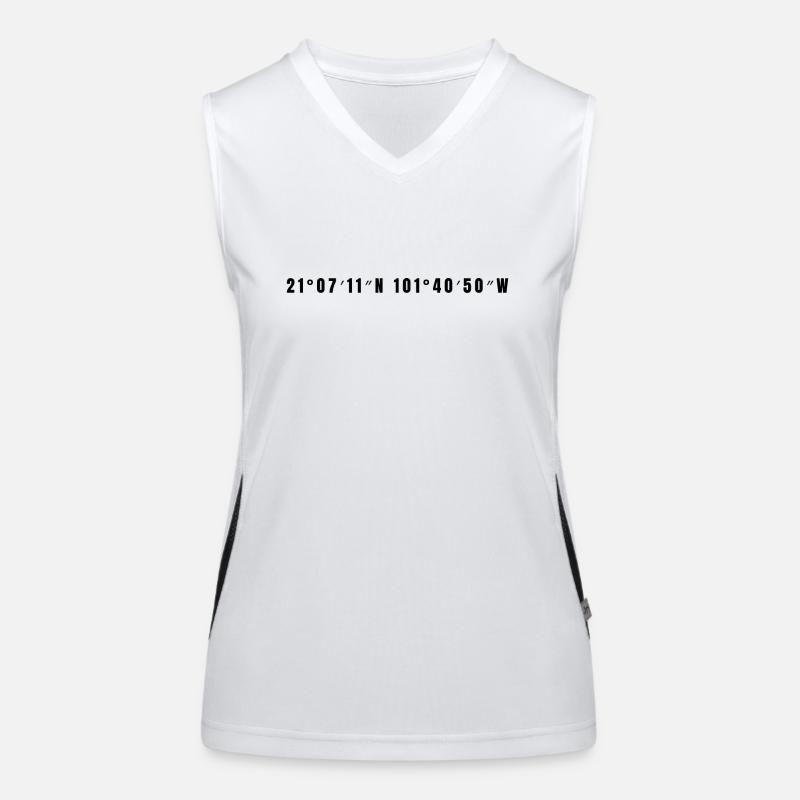 León, Mexique Débardeur respirant contrasté Femme