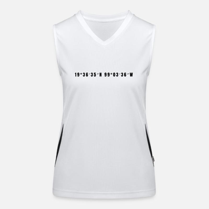 Ecatepec Mexiko Funktionelles Kontrast-Tank Top für Frauen
