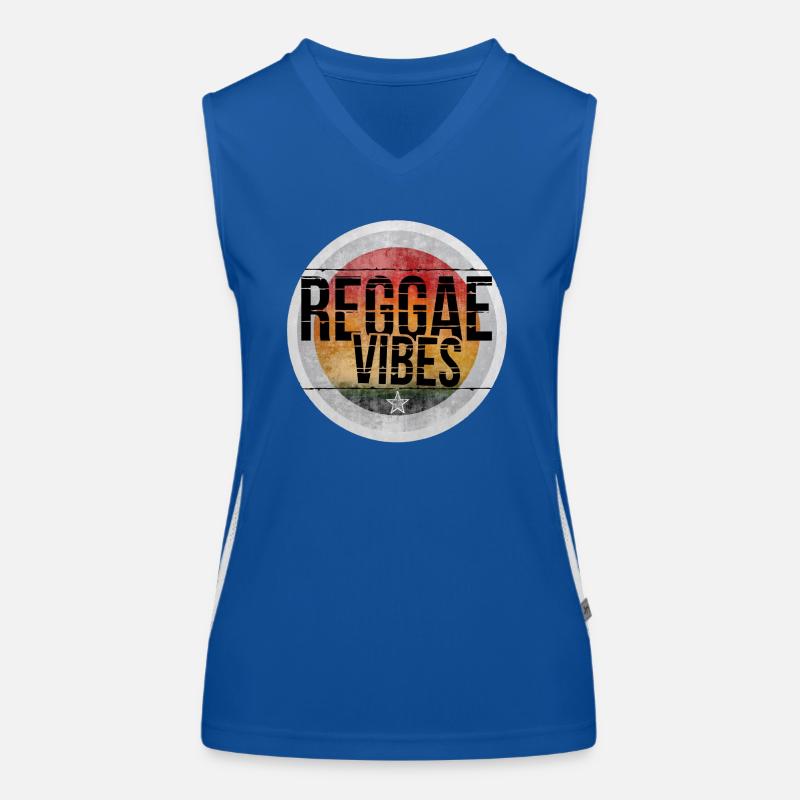 Reggae Vibes Débardeur respirant contrasté Femme