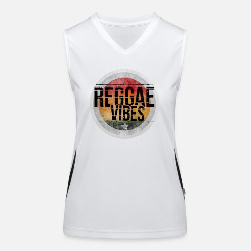 Reggae Vibes Débardeur respirant contrasté Femme