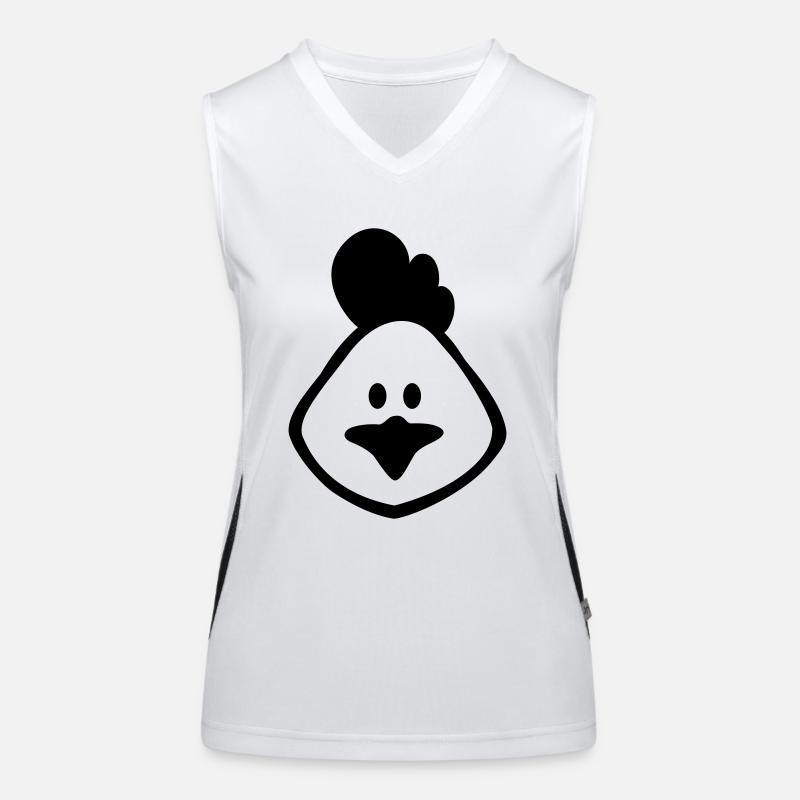 hen 1c Women's Functional Contrast Tank Top
