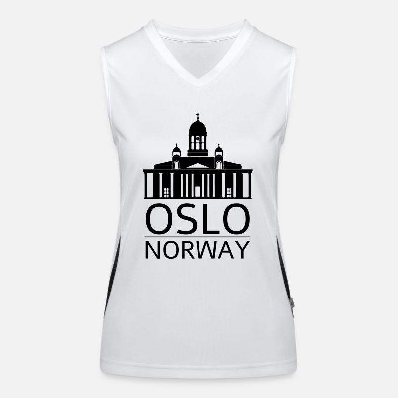 Oslo Funktionelles Kontrast-Tank Top für Frauen
