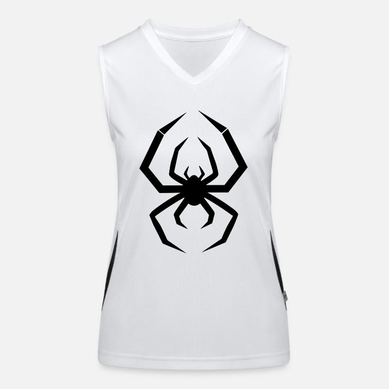 araignée Débardeur respirant contrasté Femme