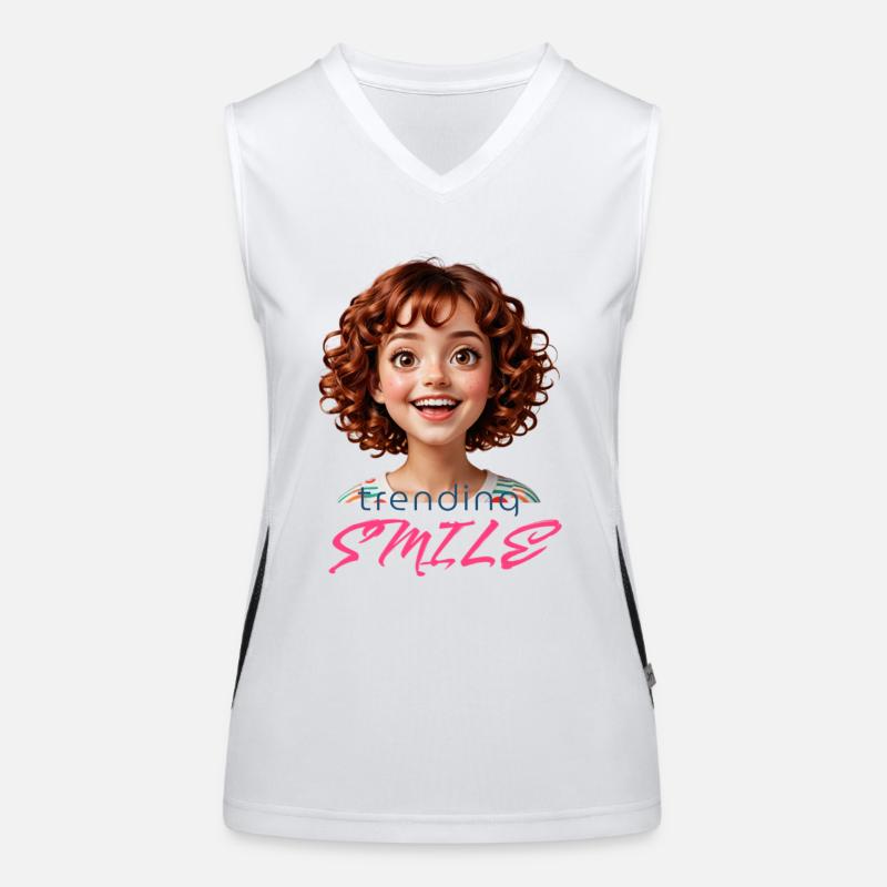 Cute Women's Functional Contrast Tank Top