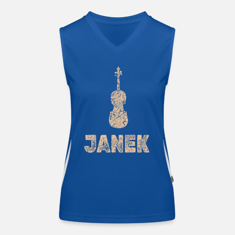 Janek as viola Women's Functional Contrast Tank Top