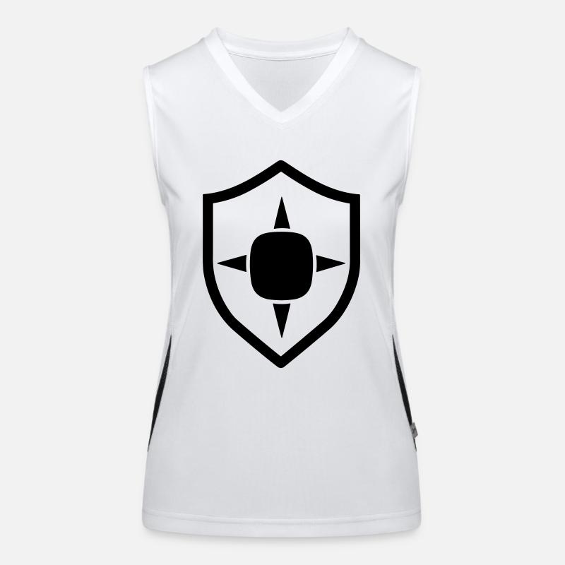Schild Funktionelles Kontrast-Tank Top für Frauen