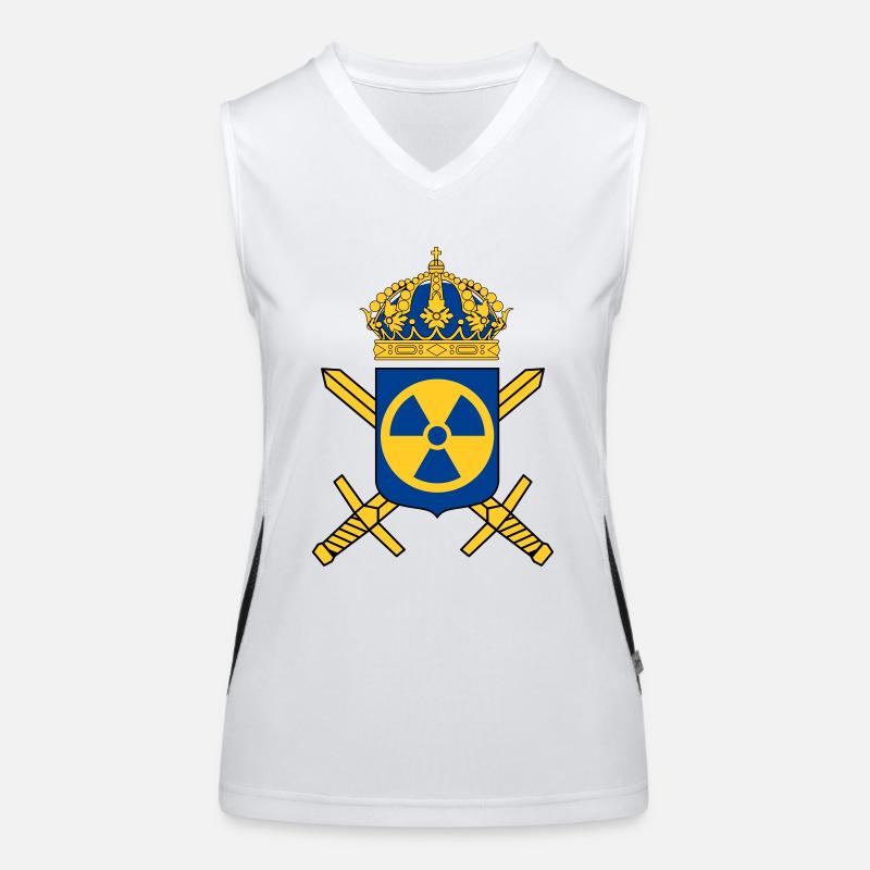 Das schwedische Atomwaffenprogramm Funktionelles Kontrast-Tank Top für Frauen