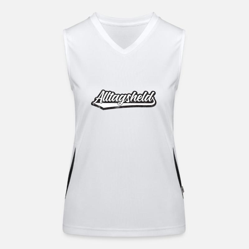 Alltagsheld Funktionelles Kontrast-Tank Top für Frauen