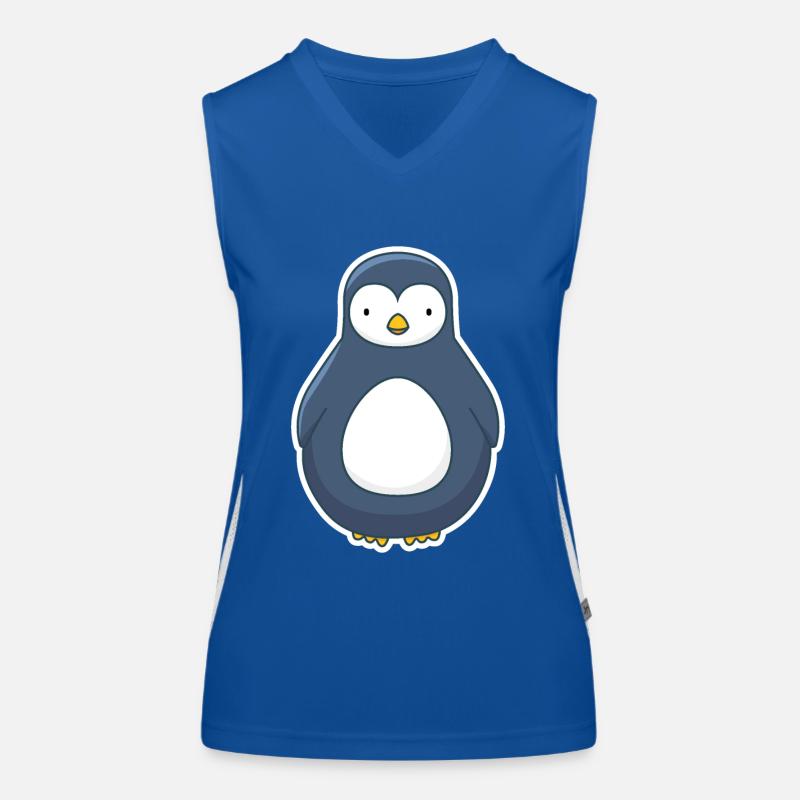 Pingouin mignon Débardeur respirant contrasté Femme