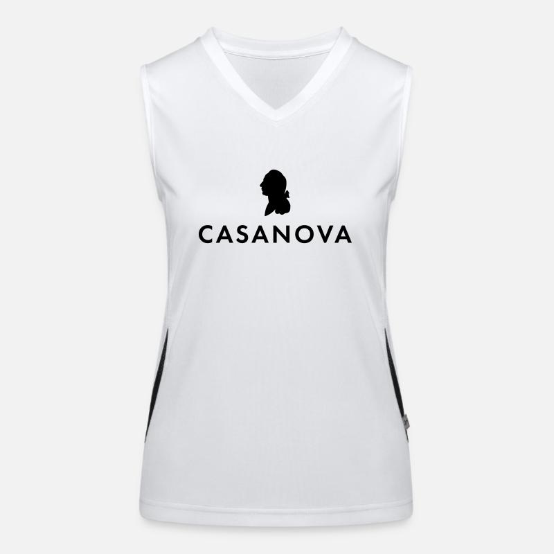Casanova - Édition limitée Débardeur respirant contrasté Femme