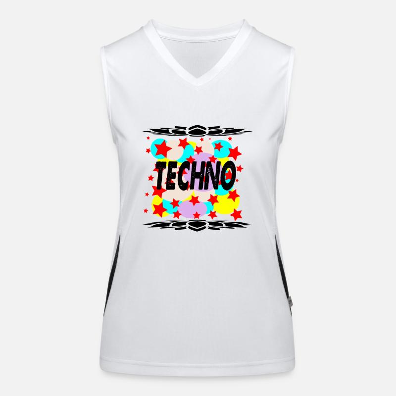techno Women's Functional Contrast Tank Top