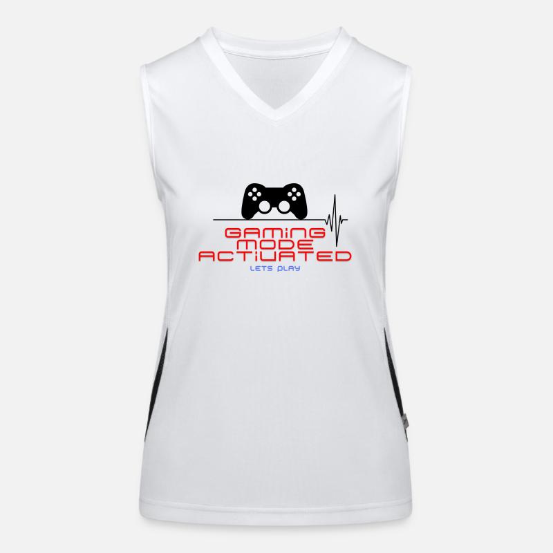 Gaming Mode Active Women's Functional Contrast Tank Top
