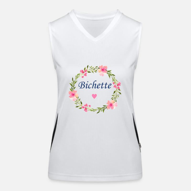 Bichette Débardeur respirant contrasté Femme