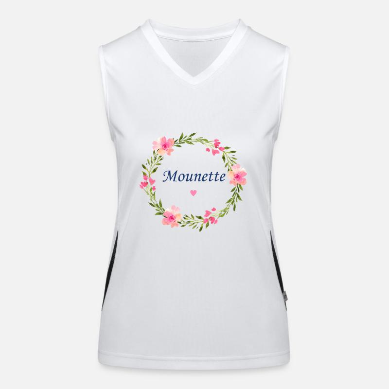 mounette Débardeur respirant contrasté Femme