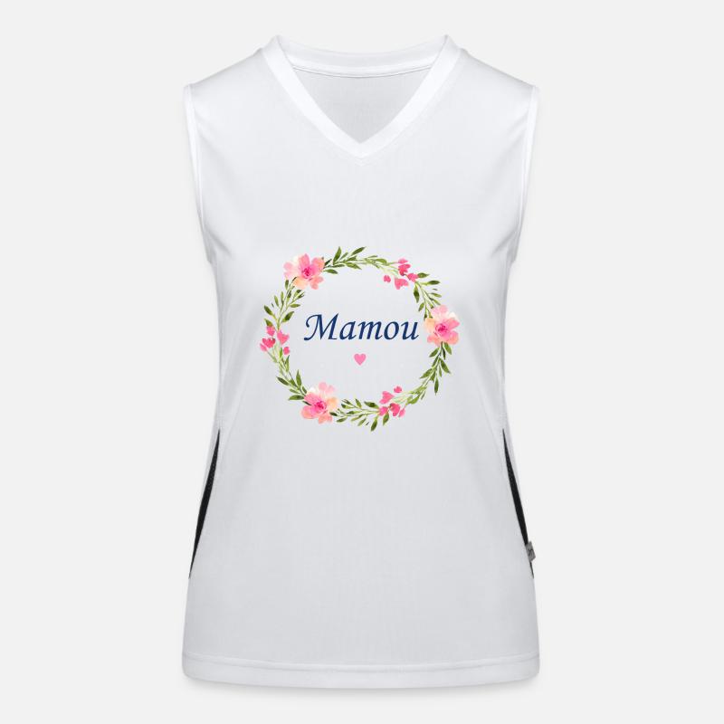 Mamou Débardeur respirant contrasté Femme