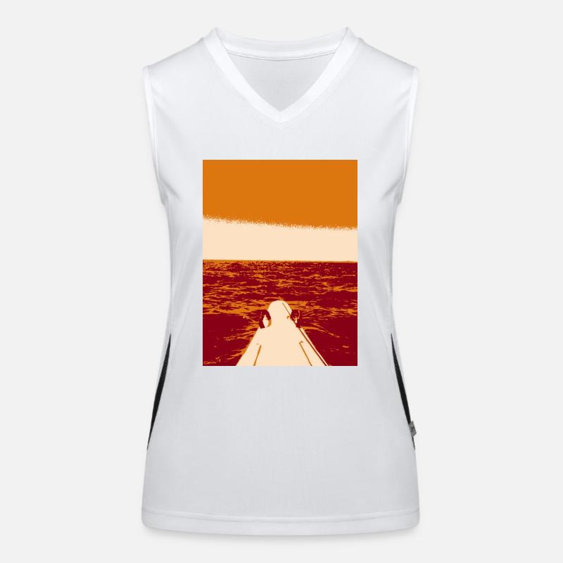 Surfing Women's Functional Contrast Tank Top
