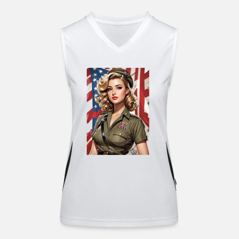 PhotoRoom 20230813 233415 Women's Functional Contrast Tank Top