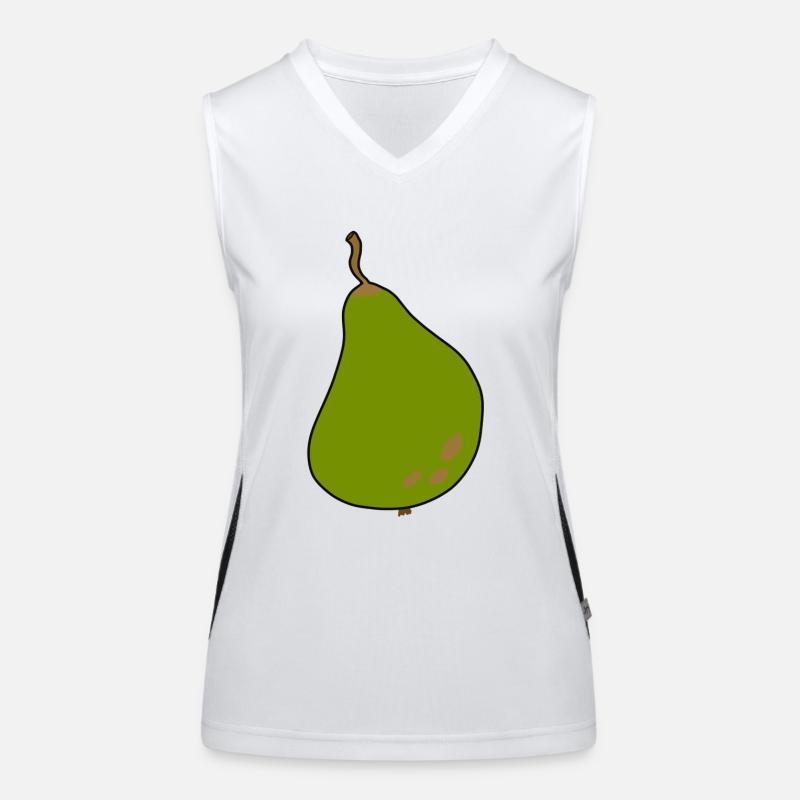 Einfache Birne Funktionelles Kontrast-Tank Top für Frauen
