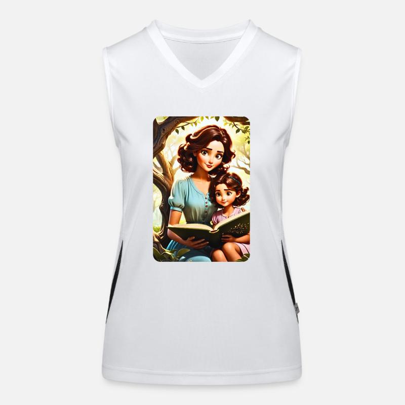 personalisiertes Design-Muttergeschenk Funktionelles Kontrast-Tank Top für Frauen