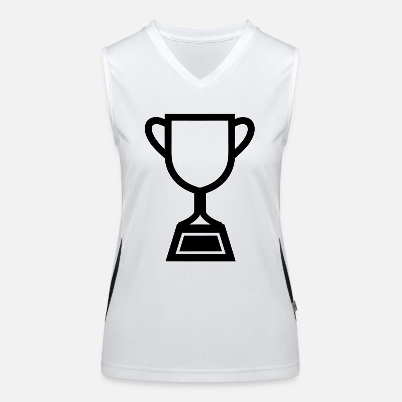 Trophäe Funktionelles Kontrast-Tank Top für Frauen